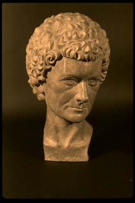 Darleene - portrait in clay