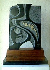 River of Life-slate carving